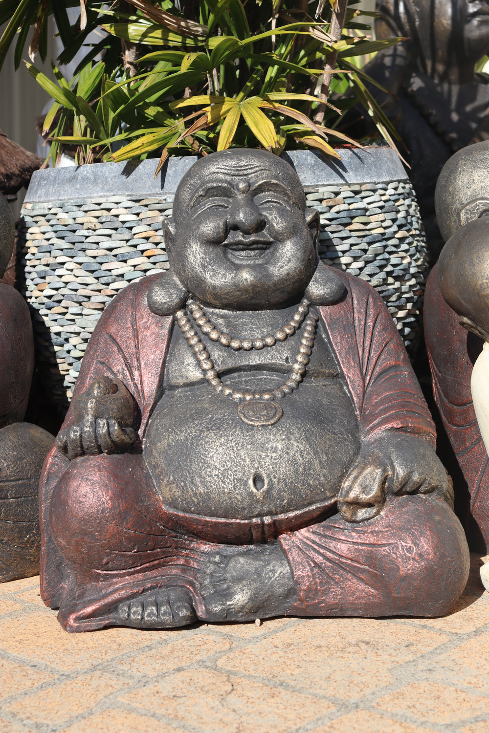 Large Good Luck Laughing Buddha Belly