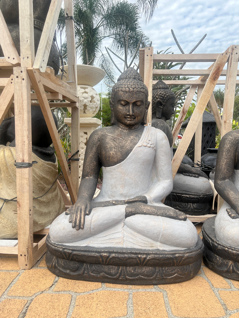 Large Cross Legged Buddha