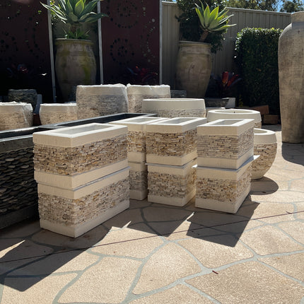 Stone Rectangle Planter