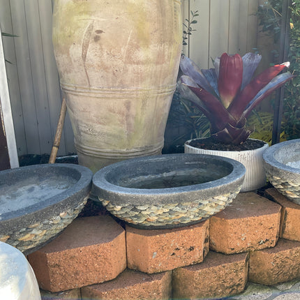 Terrazzo Stone Pot Grey