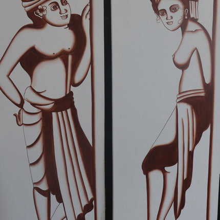 Balinese Man & Woman - Set of 2