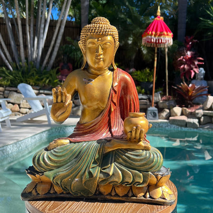 Meditation Buddha  Statue - Amitabha Mudra