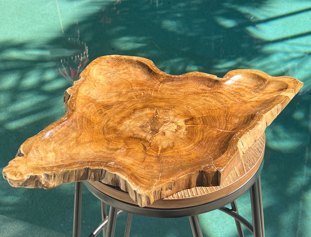 Natural Wooden Slab Platter