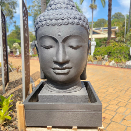 Fountain - Large Buddha Head/Fountain (1.8 mtr high) Resin