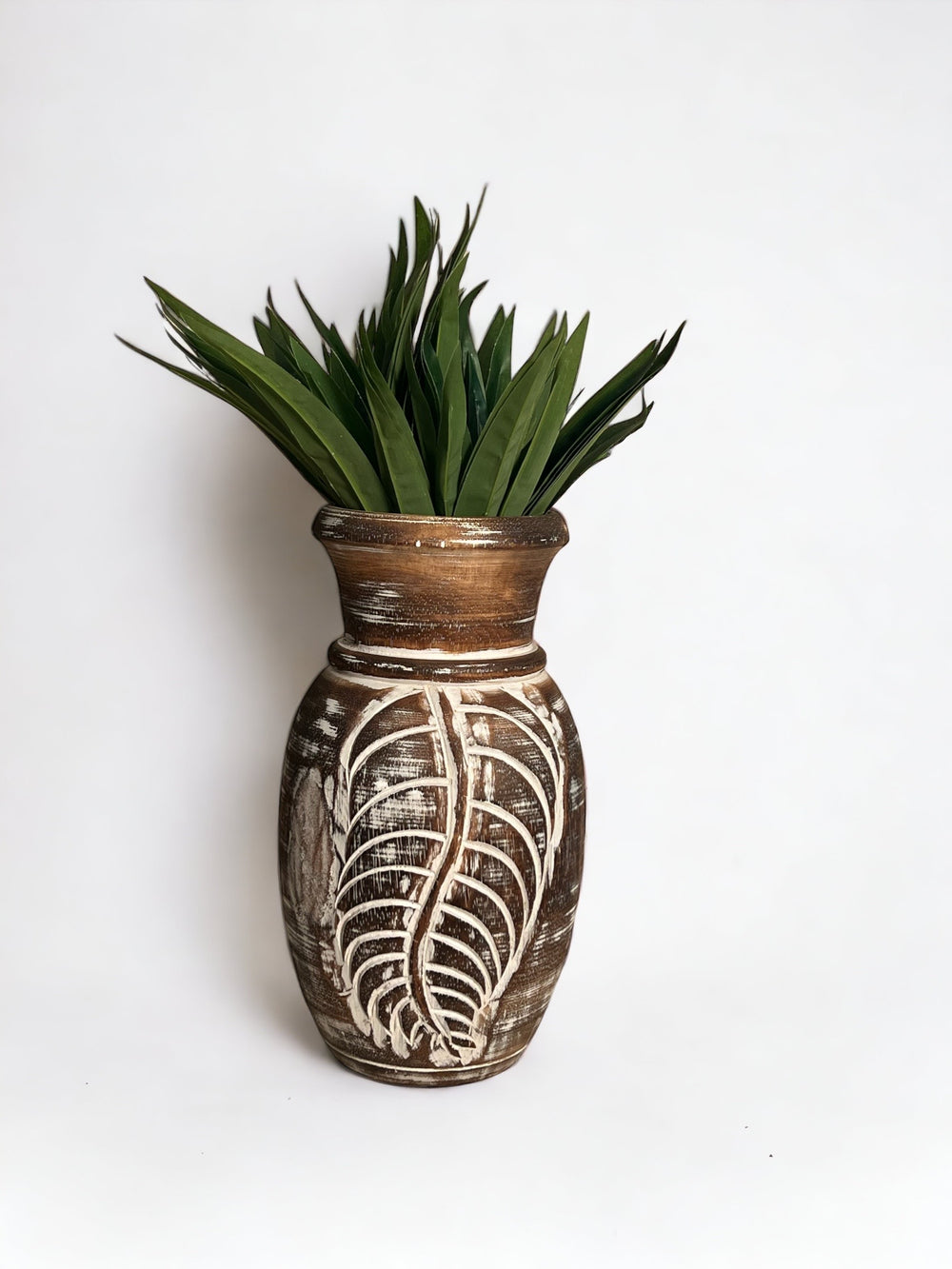 Wooden Palm Leaf Pots