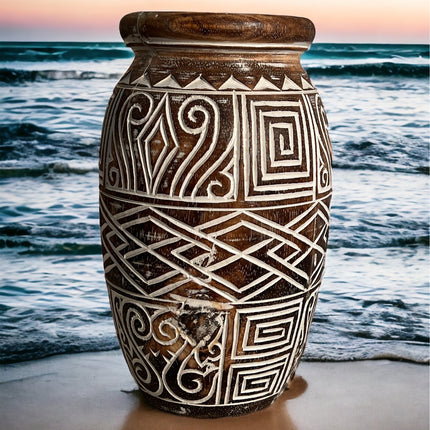 Wooden Enchanted Pot