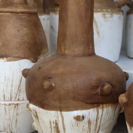 Rustic Bulbed Vase