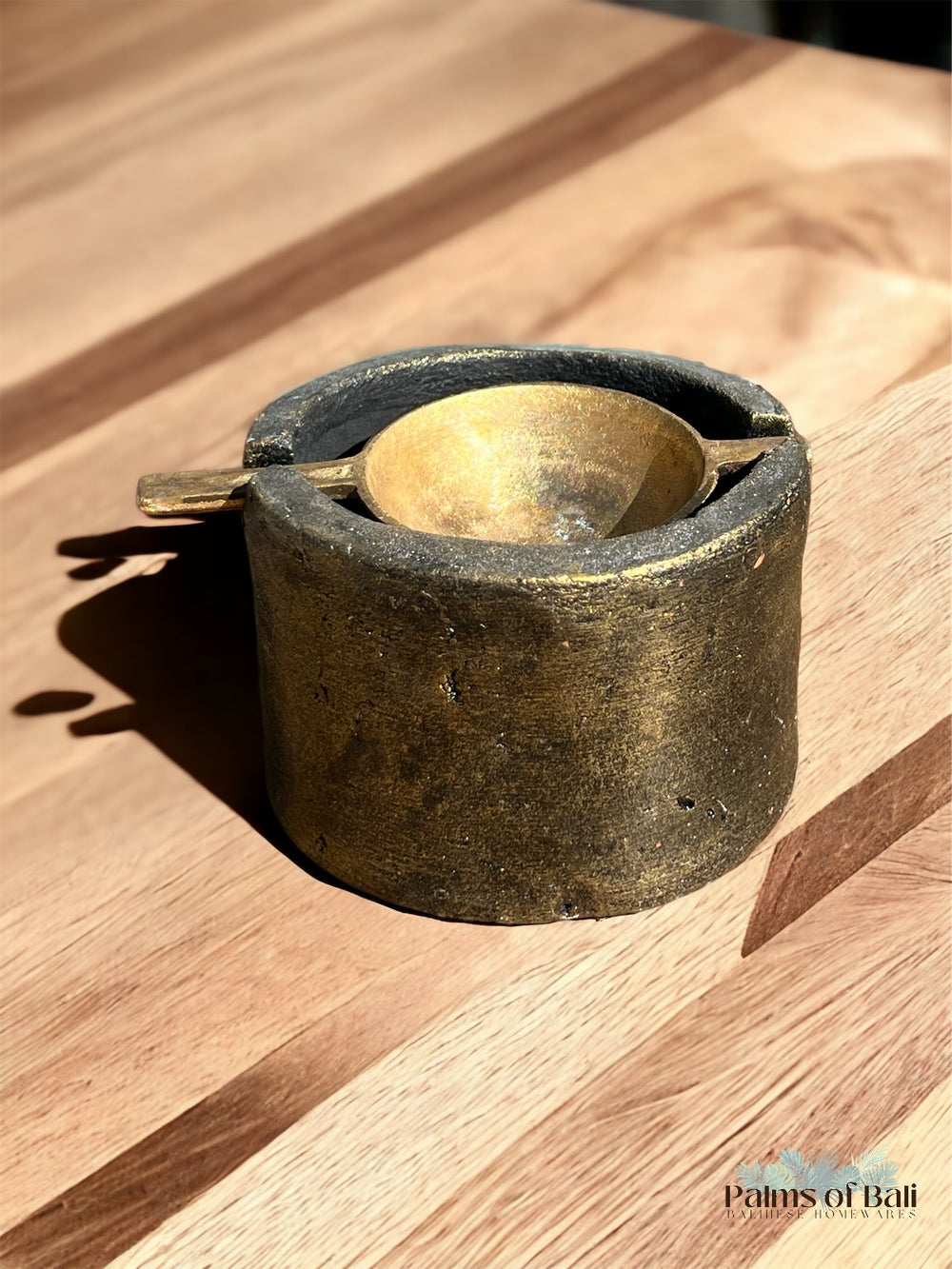 Brushed Gold Ashtray