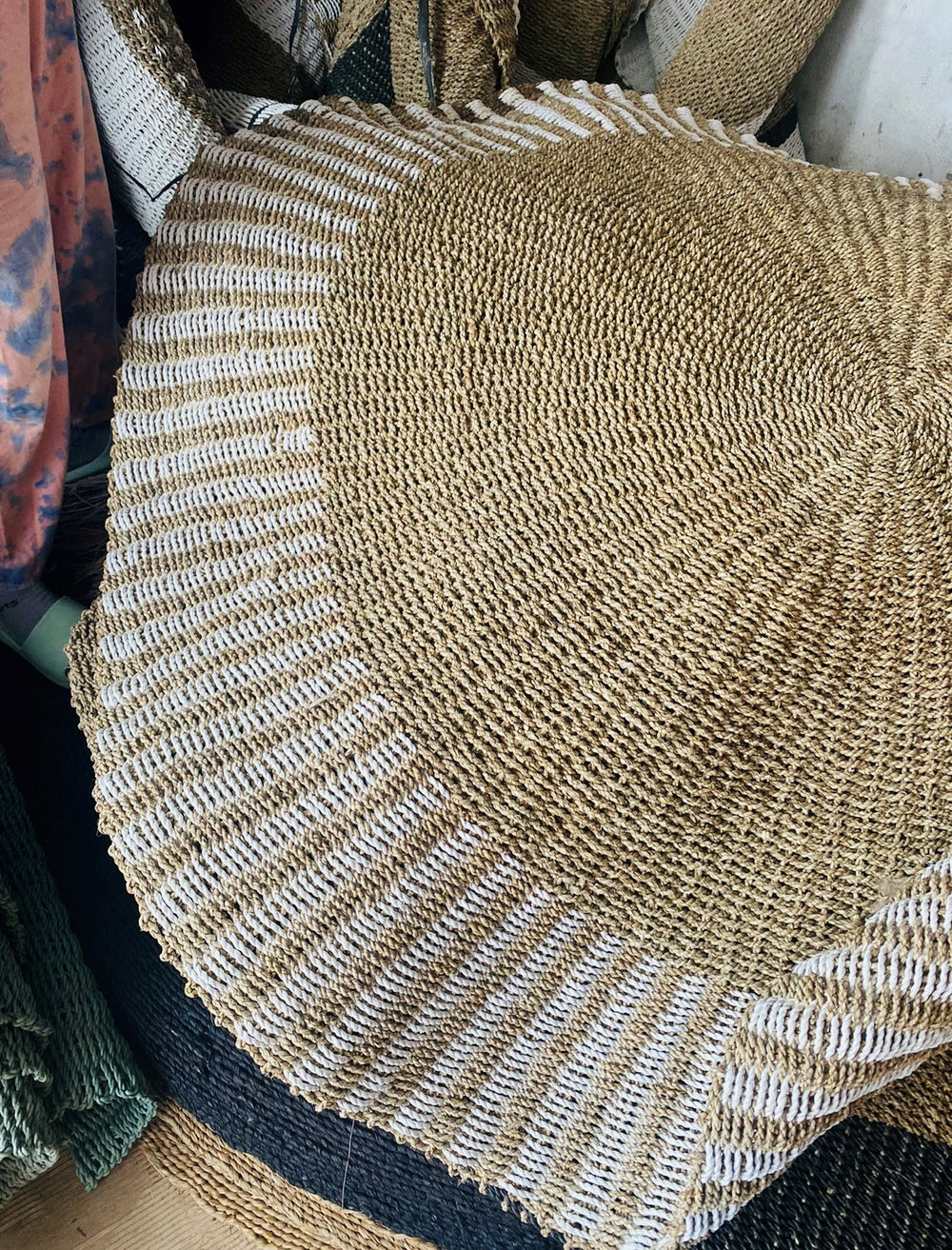 Handwoven Rattan Rugs