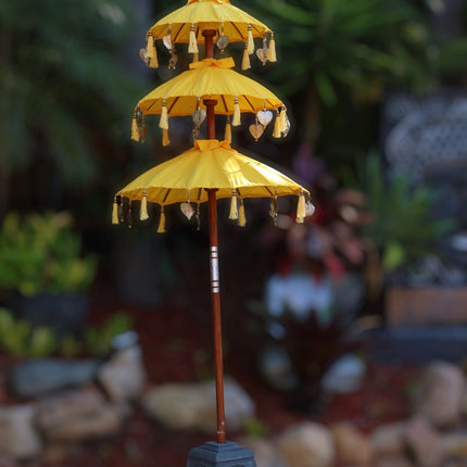 Balinese Ceremony Umbrella YELLOW