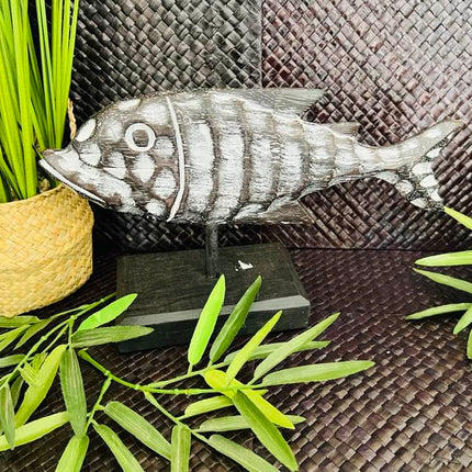 3 x Set of Wooden Fish – Palms of Bali